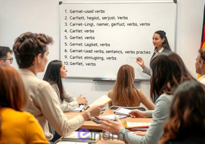 آموزش افعال آلمانی