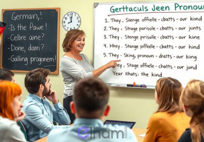 ضمایر در زبان آلمانی